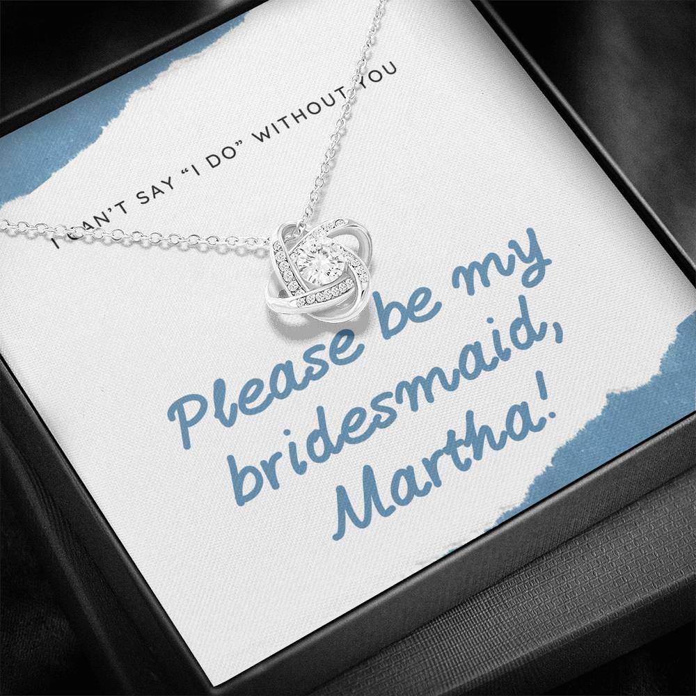 Engagement Gift, Bridal Party Gift, Bridesmaid gift box, Engraving Bridesmaid Necklace, Gift For Bridesmaids Jewelry, Personalized Initial Bridesmaid Gift, Bridesmaid Gifts,