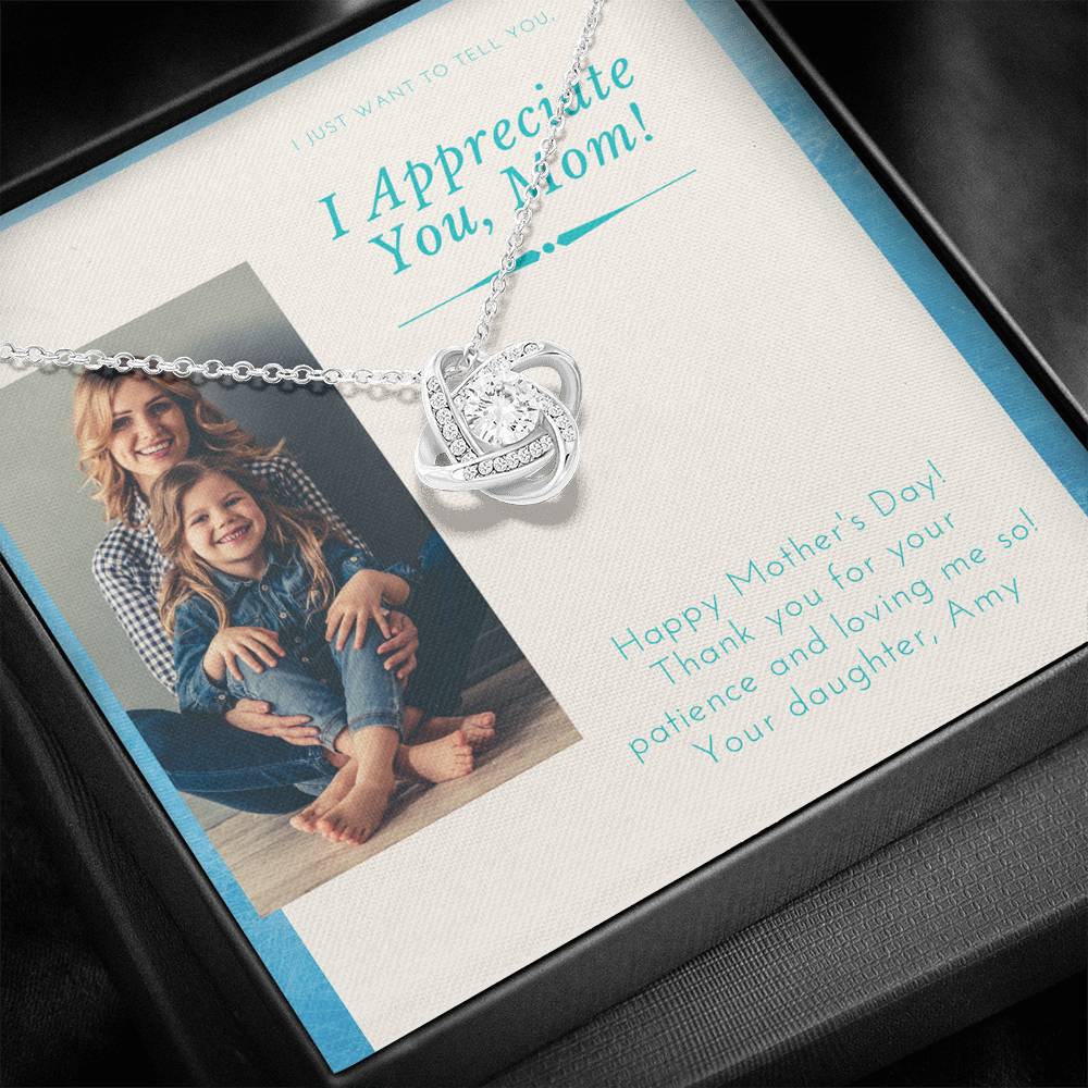 Custom Stepmom Necklace, Mother Necklace, Mothers Day Gift From Son, Stepmother Necklace, Step Mom Mothers Day Gift, Unbiological Mom Gift, Mother and Daughter Necklace,