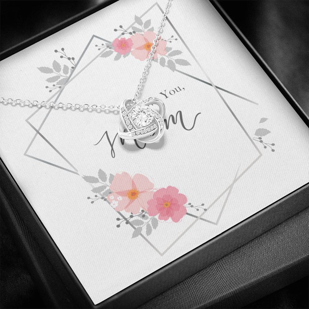 Gift for Other Mom, Mom and Daughter Necklace, Diy Mothers Day Gift, Necklace for Mom, Mothers Day Gift From Son, Custom Stepmom Necklace, Custom Name Necklace,