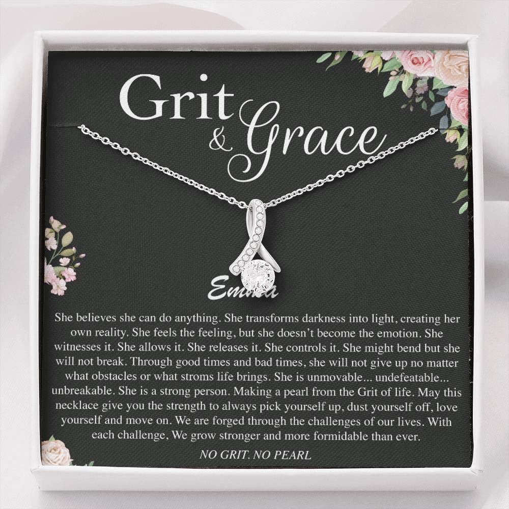 Necklace Gift To My Mom Wife Sister Pendent Gift With The Message Card On Mother's Day Birthday Wedding Anniversary Gift