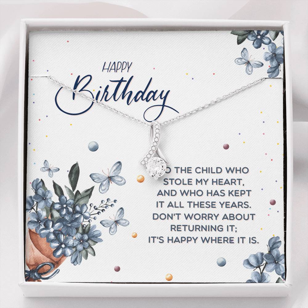 Happy Birthday Necklace, Best Friend, Wife, Mom, Sister Gift, Daughter Gift