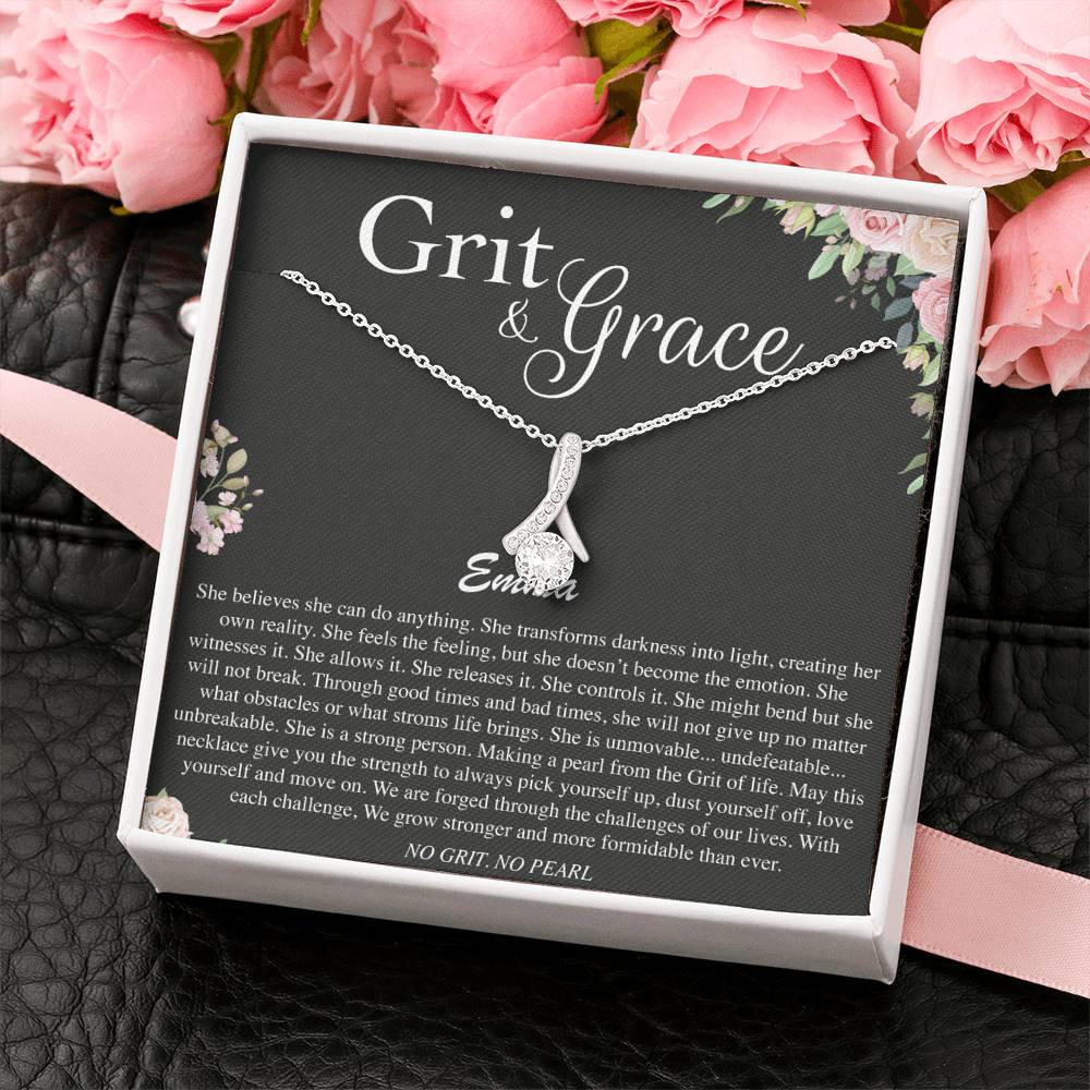 Necklace Gift To My Mom Wife Sister Pendent Gift With The Message Card On Mother's Day Birthday Wedding Anniversary Gift