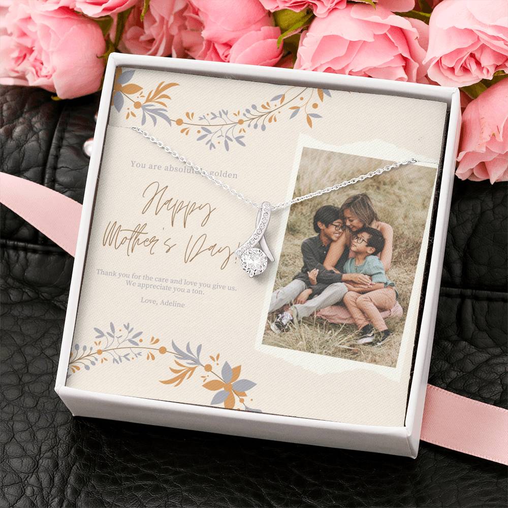 Step Mom Mothers Day Gift, 1st Mothers Day Gift, Mother and Daughter Necklace, Daughter to Stepmother Necklace Gift, To My Mom Mother Figure Gift, Mother's Day Gift,
