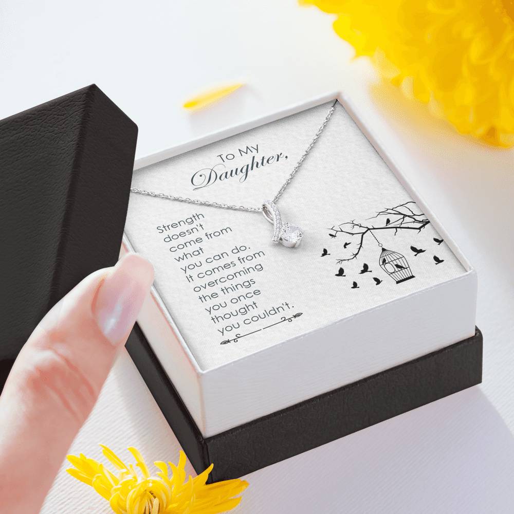 Daughter Necklace, Dad to Daughter, Mother to Daughter Gift, Necklace