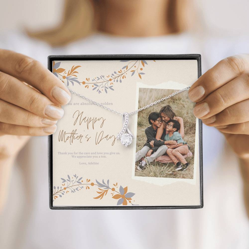 Step Mom Mothers Day Gift, 1st Mothers Day Gift, Mother and Daughter Necklace, Daughter to Stepmother Necklace Gift, To My Mom Mother Figure Gift, Mother's Day Gift,