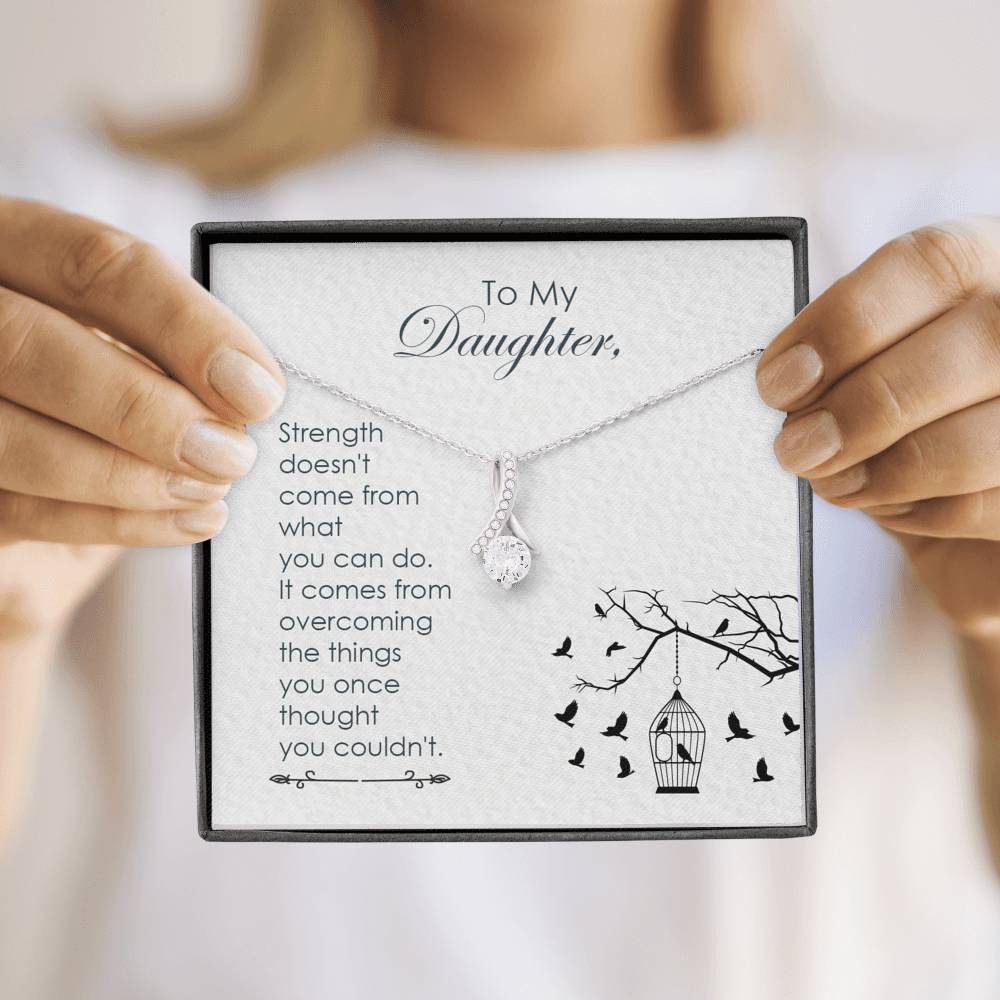 Daughter Necklace, Dad to Daughter, Mother to Daughter Gift, Necklace