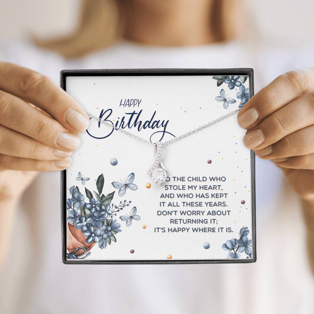 Happy Birthday Necklace, Best Friend, Wife, Mom, Sister Gift, Daughter Gift