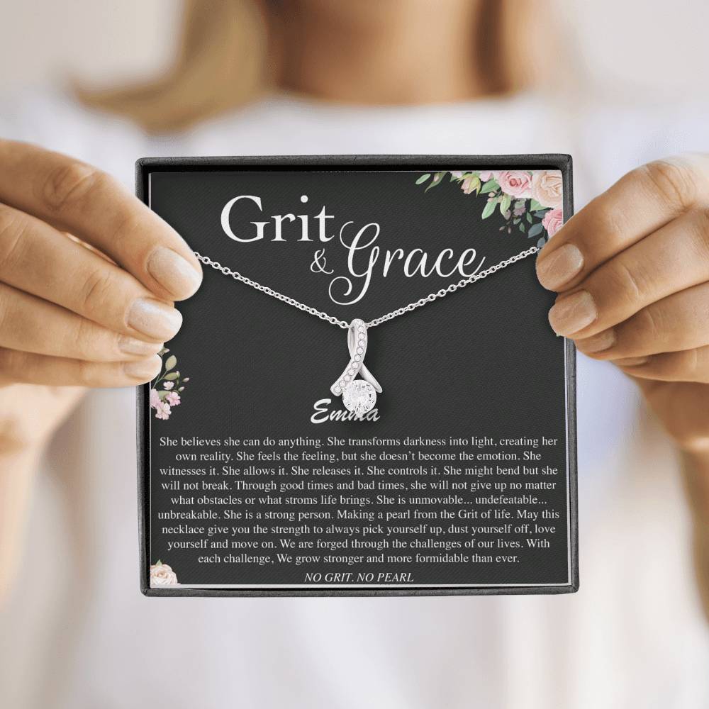 Necklace Gift To My Mom Wife Sister Pendent Gift With The Message Card On Mother's Day Birthday Wedding Anniversary Gift