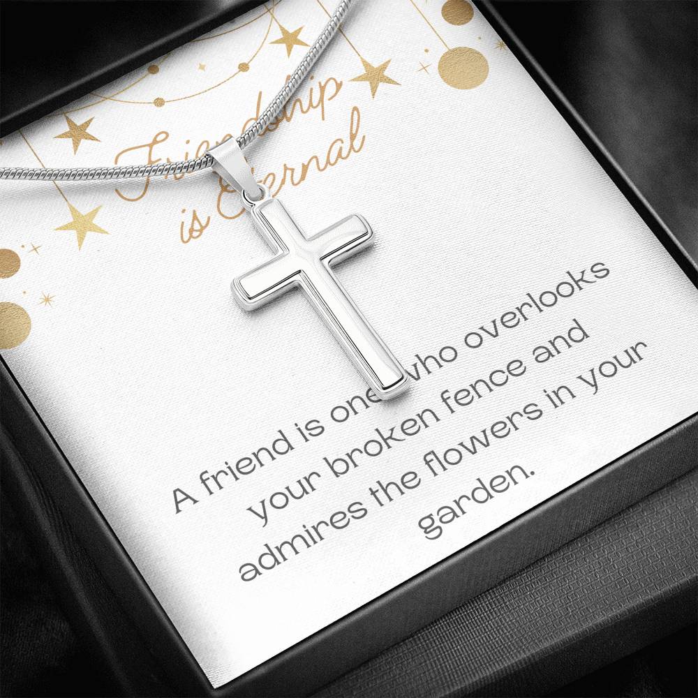 Faith cross Necklace, Friends, Faith Necklace, Friendships Necklace