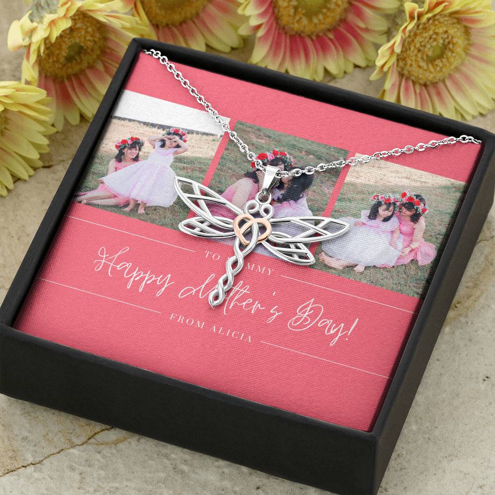To My Mom Necklace Step Mom Mothers Day Gift, Birthday Gift for Step Mom to Say Thank you, Stepmom Birthday Gift, Mother's Day Gift, First Mothers Day Gift, Stepmom Gift,