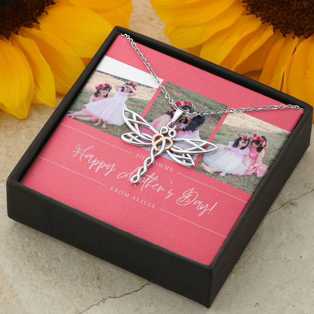 To My Mom Necklace Step Mom Mothers Day Gift, Birthday Gift for Step Mom to Say Thank you, Stepmom Birthday Gift, Mother's Day Gift, First Mothers Day Gift, Stepmom Gift,