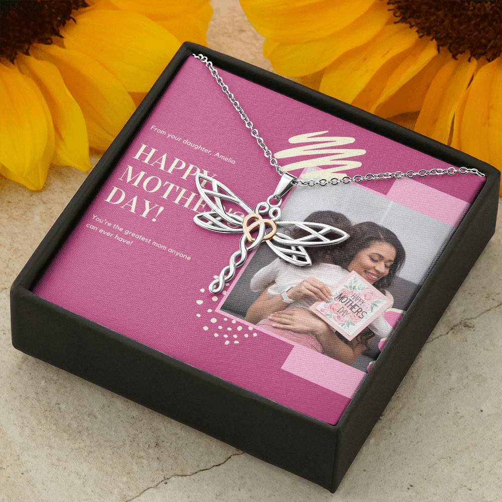 Custom Stepmom Necklace, Mothers Day Gift From Son, Mothers Day Gift Basket, Aunt Gift For Mothers Day, Bonus Mom Gift Necklace, Bonus Mom Gift Necklace, Mothers Day Card,