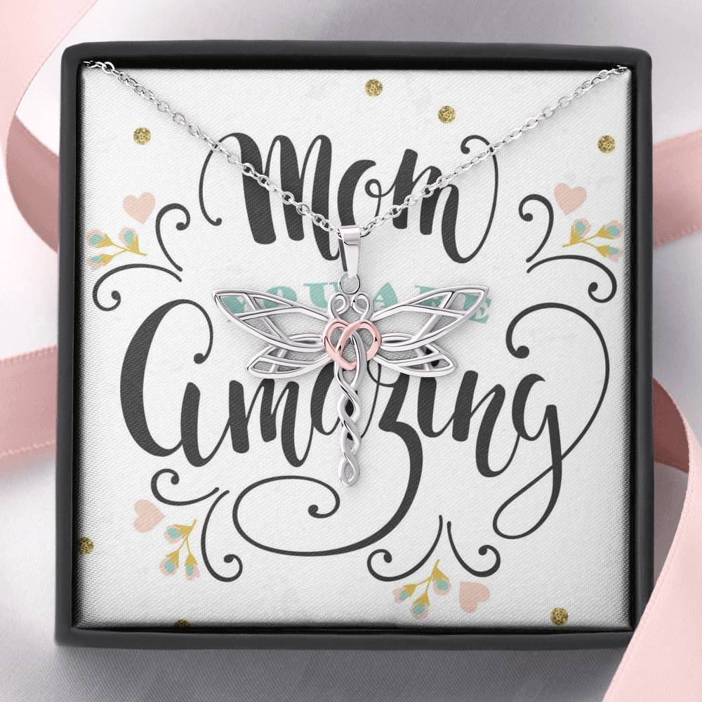 Mothers Day Necklace with Kids Names • Personalized Child Birthstone Necklace For Grandma • Custom Mom Gift From Children