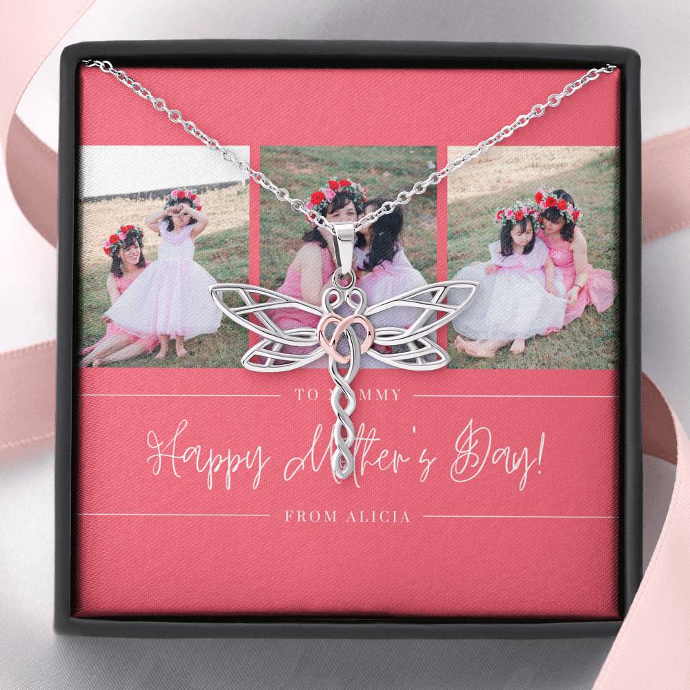 To My Mom Necklace Step Mom Mothers Day Gift, Birthday Gift for Step Mom to Say Thank you, Stepmom Birthday Gift, Mother's Day Gift, First Mothers Day Gift, Stepmom Gift,