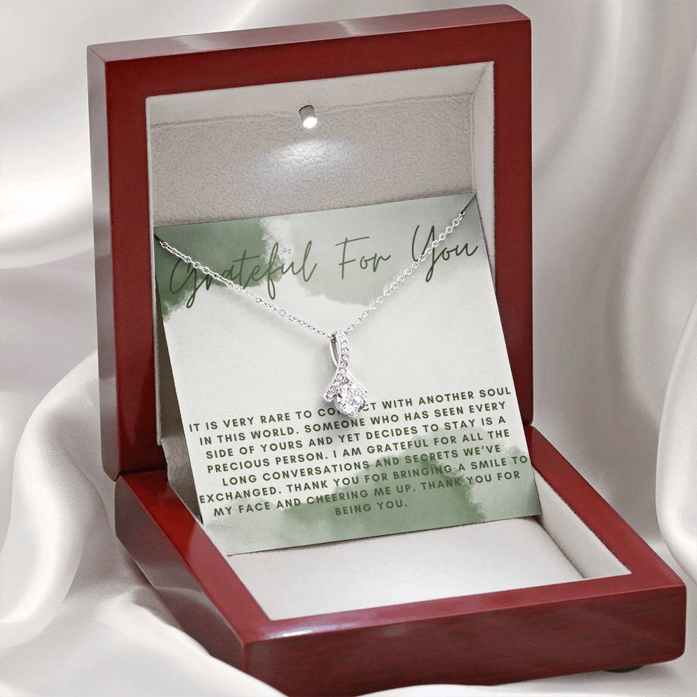 Grateful For You Gift, Thankful for You Gift, Message Card, Gift for Friend