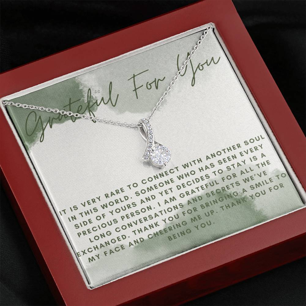 Grateful For You Gift, Thankful for You Gift, Message Card, Gift for Friend