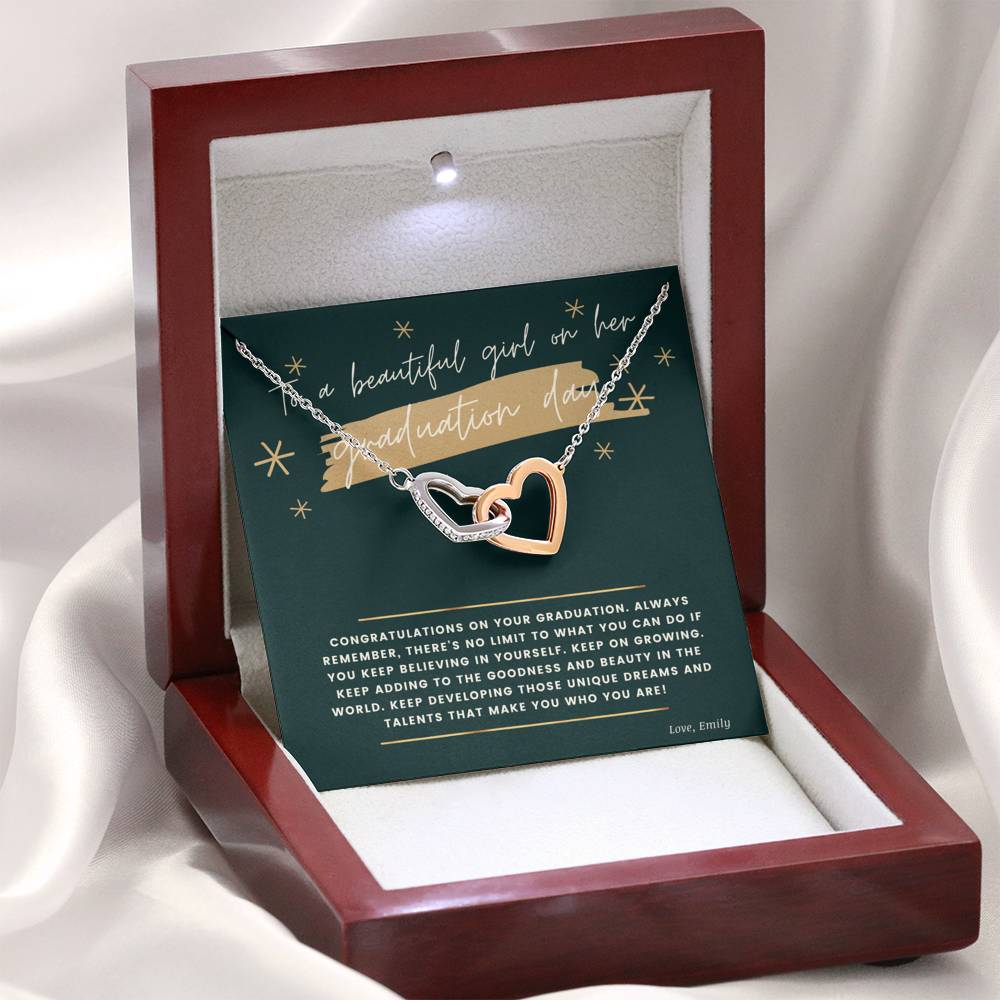 Graduation Gift Necklace, Graduation Gift for Her, College Graduation Gift for Her, High School, Senior Graduation, Class of 2021