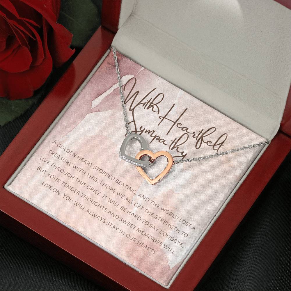 Bereavement Gift Necklace, Memorial Gift, Grief Gift, Sympathy Card For Loved One