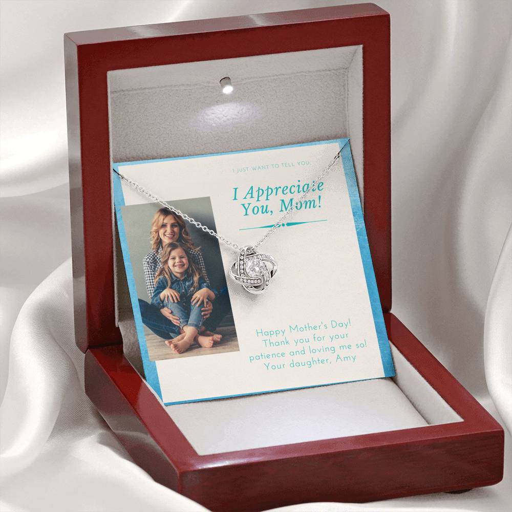 Custom Stepmom Necklace, Mother Necklace, Mothers Day Gift From Son, Stepmother Necklace, Step Mom Mothers Day Gift, Unbiological Mom Gift, Mother and Daughter Necklace,