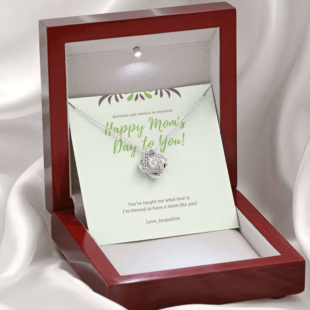 Necklace Gift For Women To My Mommy Grandma Step Mother Mother In Law From Kids Appreciation Thank You Pendent Gift With The Message Card