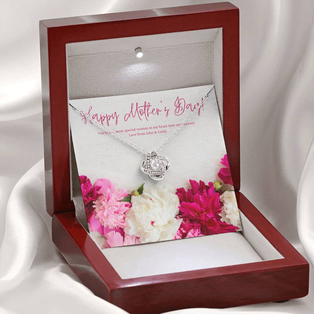 Bonus Mom Gift Necklace, Stepmother Necklace, Jewelry for Mom, Mothers Day Card, Mother's Day Gift, Birthday Gift for Step Mom to Say Thank you, Mothers Day Gift For Mother in Law,