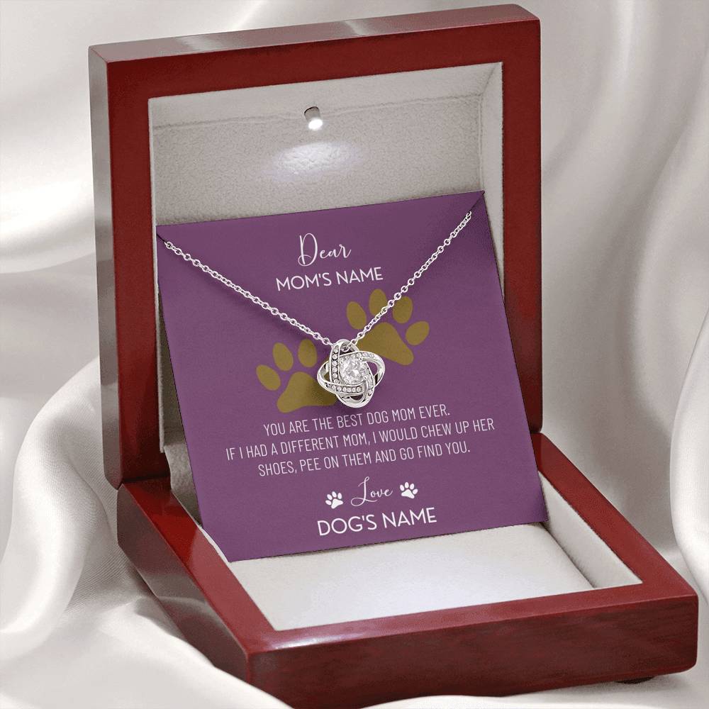 To My Mom Grandma Step Mom Mother In Law Necklace Gift With The Message Card On Mother's Day Birthday Love Expressing Gift From Kids