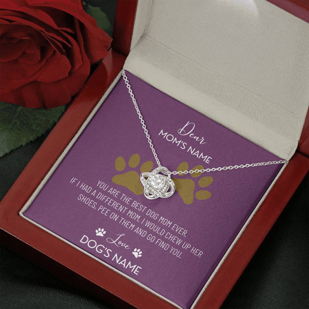 To My Mom Grandma Step Mom Mother In Law Necklace Gift With The Message Card On Mother's Day Birthday Love Expressing Gift From Kids