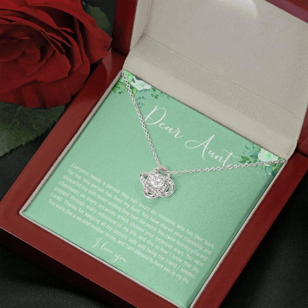 To My Special Dear Aunt The Best Auntie Gift For Her Gift For Auntie Birthday Valentines Wedding Christmas From Nephew Niece Necklace Gift