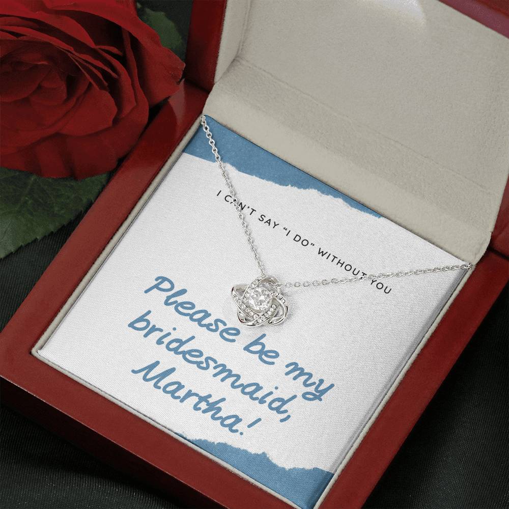 Engagement Gift, Bridal Party Gift, Bridesmaid gift box, Engraving Bridesmaid Necklace, Gift For Bridesmaids Jewelry, Personalized Initial Bridesmaid Gift, Bridesmaid Gifts,