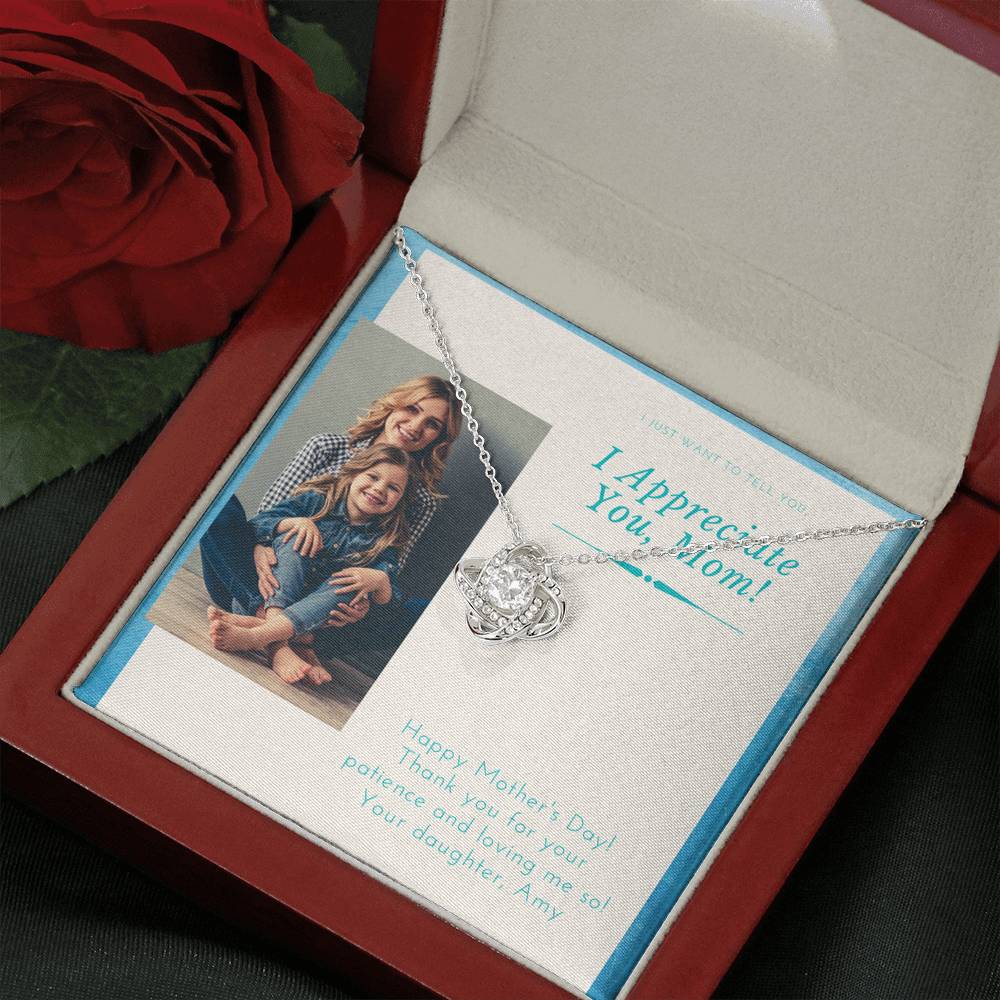 Custom Stepmom Necklace, Mother Necklace, Mothers Day Gift From Son, Stepmother Necklace, Step Mom Mothers Day Gift, Unbiological Mom Gift, Mother and Daughter Necklace,