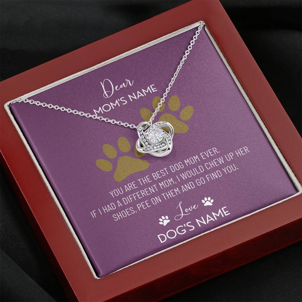 To My Mom Grandma Step Mom Mother In Law Necklace Gift With The Message Card On Mother's Day Birthday Love Expressing Gift From Kids