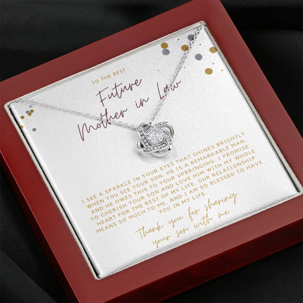 Future Mother in Law, Mother in Law Gift, Mother of the Groom Necklace From Bride, Mother of the Bride Necklace, Wedding Gift