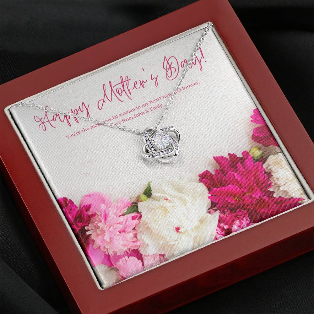 Bonus Mom Gift Necklace, Stepmother Necklace, Jewelry for Mom, Mothers Day Card, Mother's Day Gift, Birthday Gift for Step Mom to Say Thank you, Mothers Day Gift For Mother in Law,