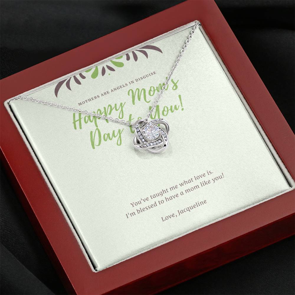Necklace Gift For Women To My Mommy Grandma Step Mother Mother In Law From Kids Appreciation Thank You Pendent Gift With The Message Card