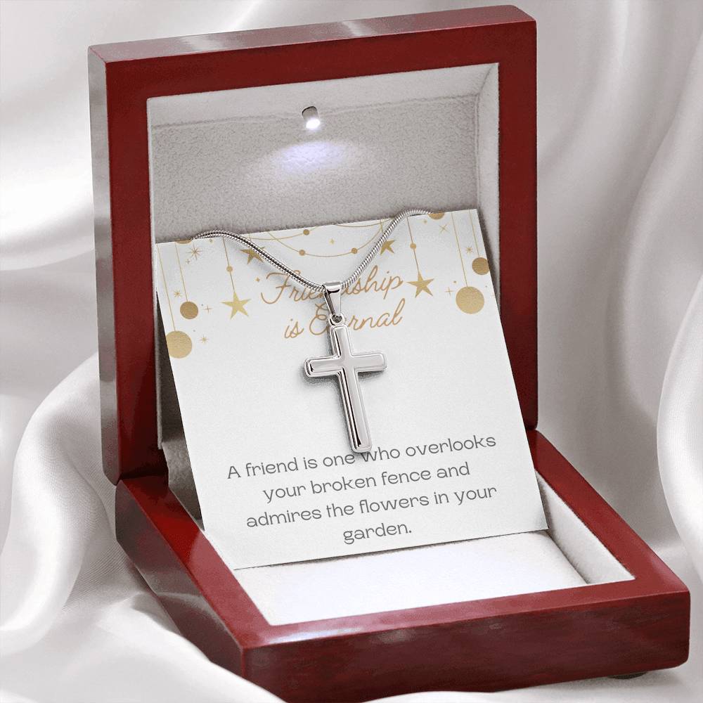 Faith cross Necklace, Friends, Faith Necklace, Friendships Necklace