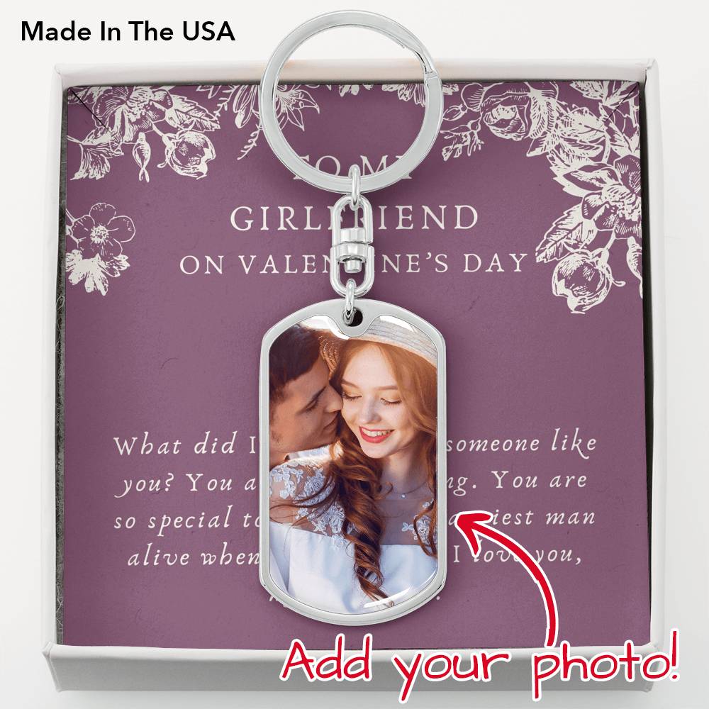 Girlfriend Keyring My Gift For Valentines Valentine Gifts For Her Keychain Soulmate Love Lover Heart