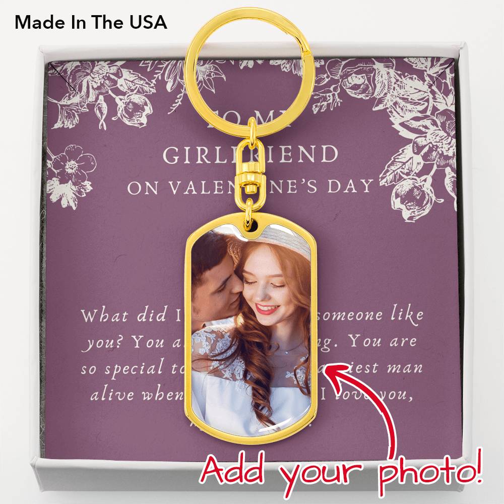 Girlfriend Keyring My Gift For Valentines Valentine Gifts For Her Keychain Soulmate Love Lover Heart