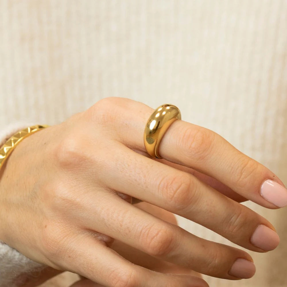 Arc Geometric Ring for Women