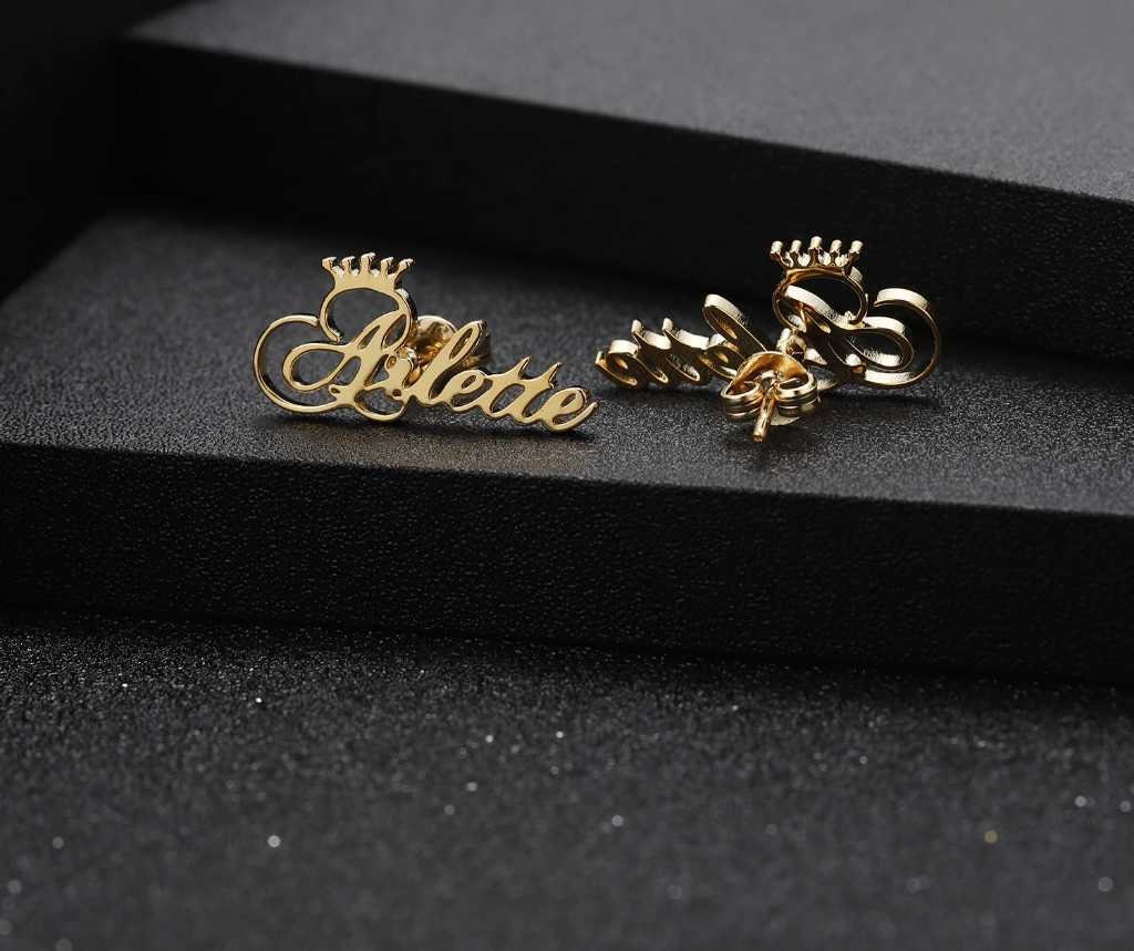 Customized Stainless Steel Name Necklaces Personalized Gold Silver Necklace Letter Choker Necklace Pendant Jewelry Customized Necklaces