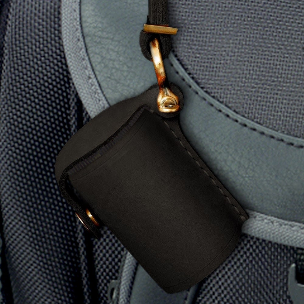 Camera Accessory Case Digital Camera Keychain Accessories Camera Leather Film Roll Bottle Case Film Storage Keychain Packaging Leather Case