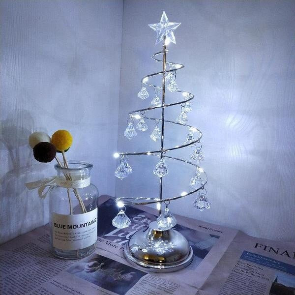 Christmas Tree LED Light Christmas Gift For Women Men Christmas Tree Night Light Decoration Lamp Christmas Decorative Led Light Table Lamp