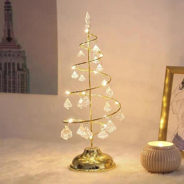 Christmas Tree LED Light Christmas Gift For Women Men Christmas Tree Night Light Decoration Lamp Christmas Decorative Led Light Table Lamp