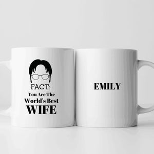 The Office, Funny Mug, For Wife, For Husband, Valentine Gifts, Gifts, You are the World's Best