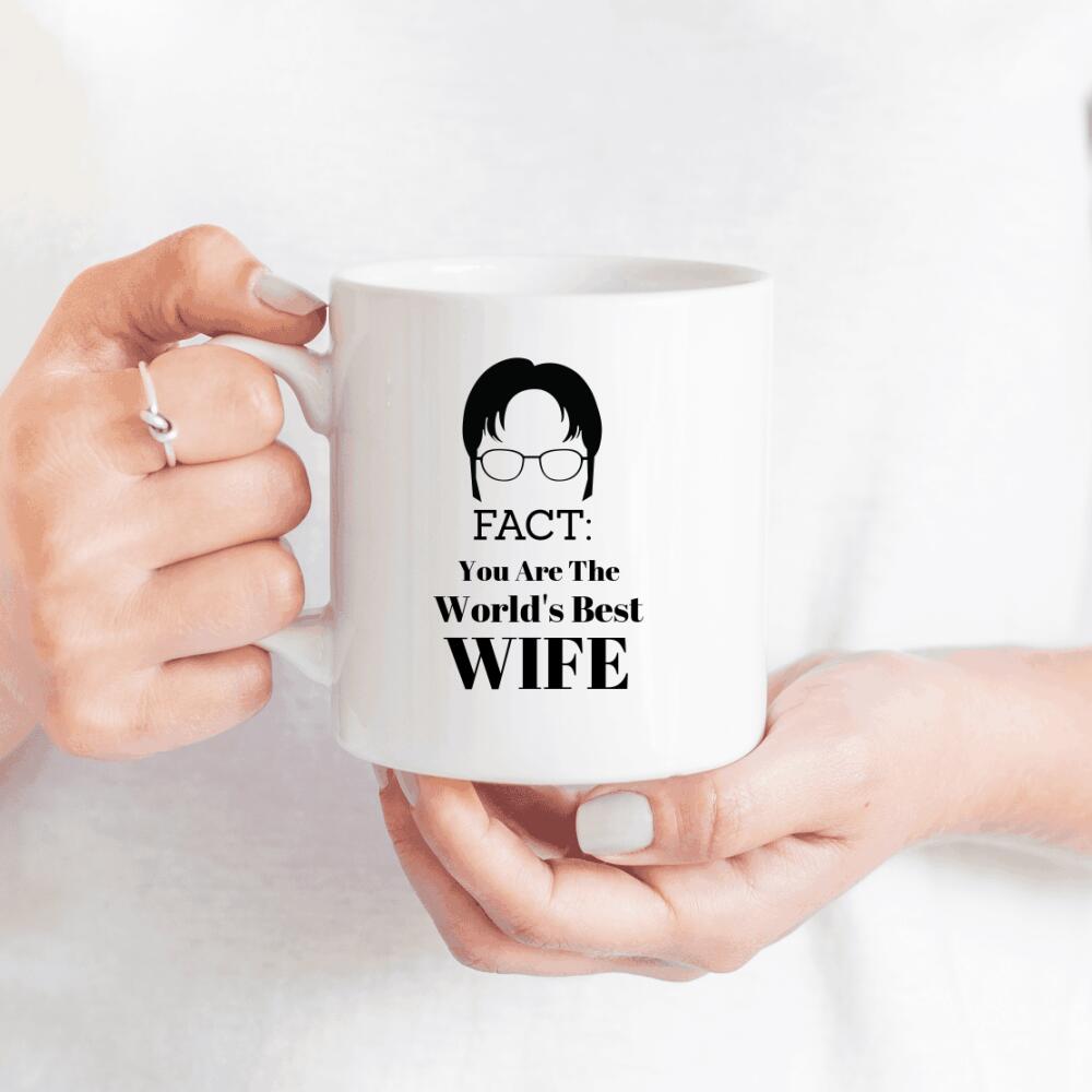 The Office, Funny Mug, For Wife, For Husband, Valentine Gifts, Gifts, You are the World's Best