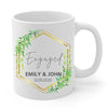 Custom Engagement Mug, Engagement Gift, Newly Engaged, Bride To Be Gift, Bride Gift, Future Mrs Mug, Future Mrs Gift