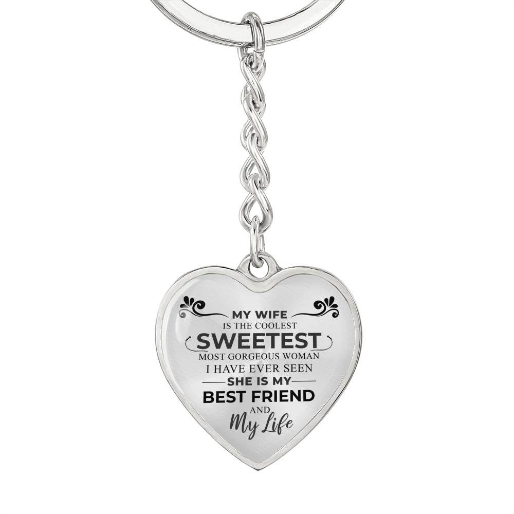 Sweetest Hearts Keychain