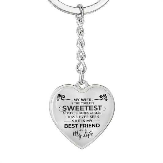 Sweetest Hearts Keychain