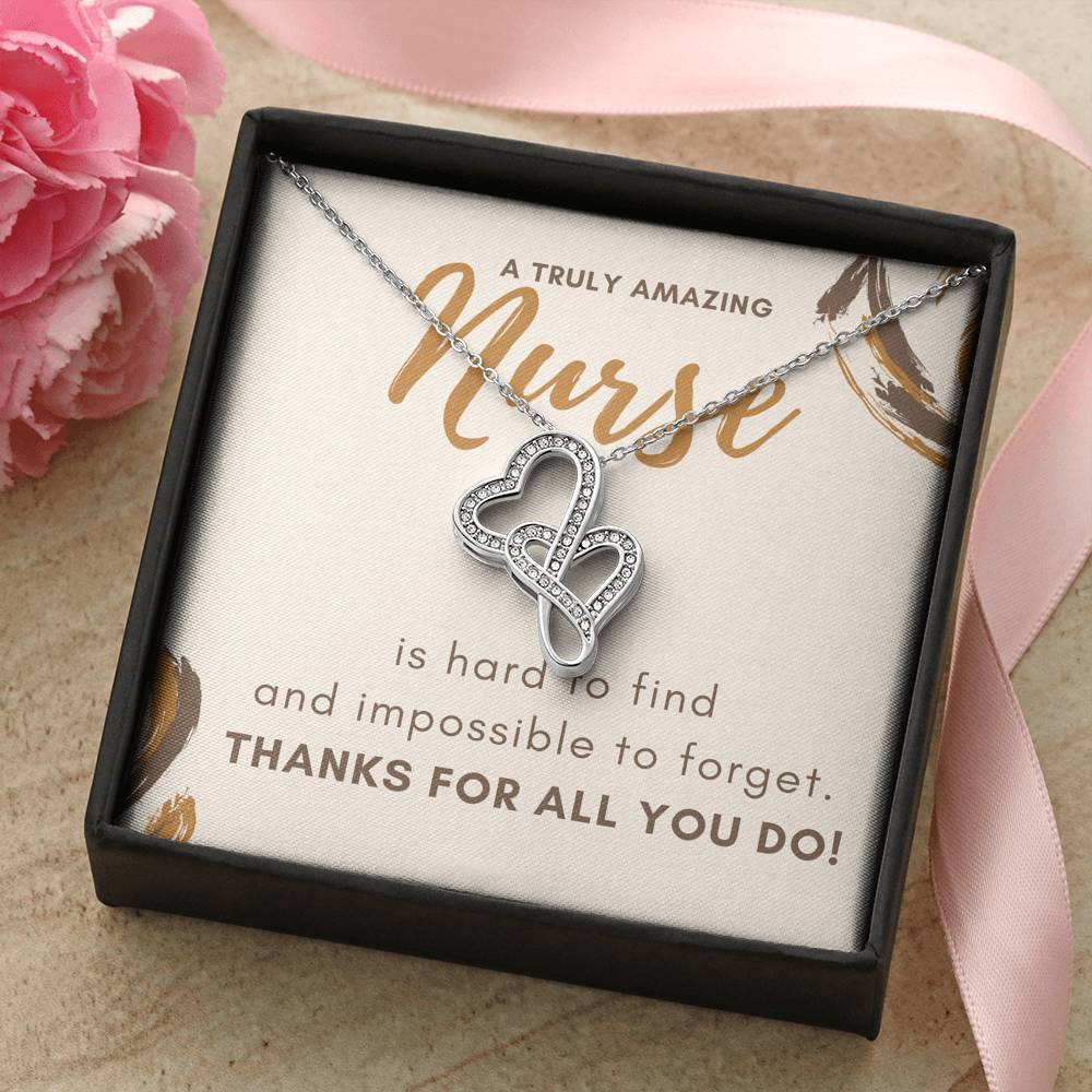 Heart Necklace Dainty Medical Pendent Gift For Nurse
