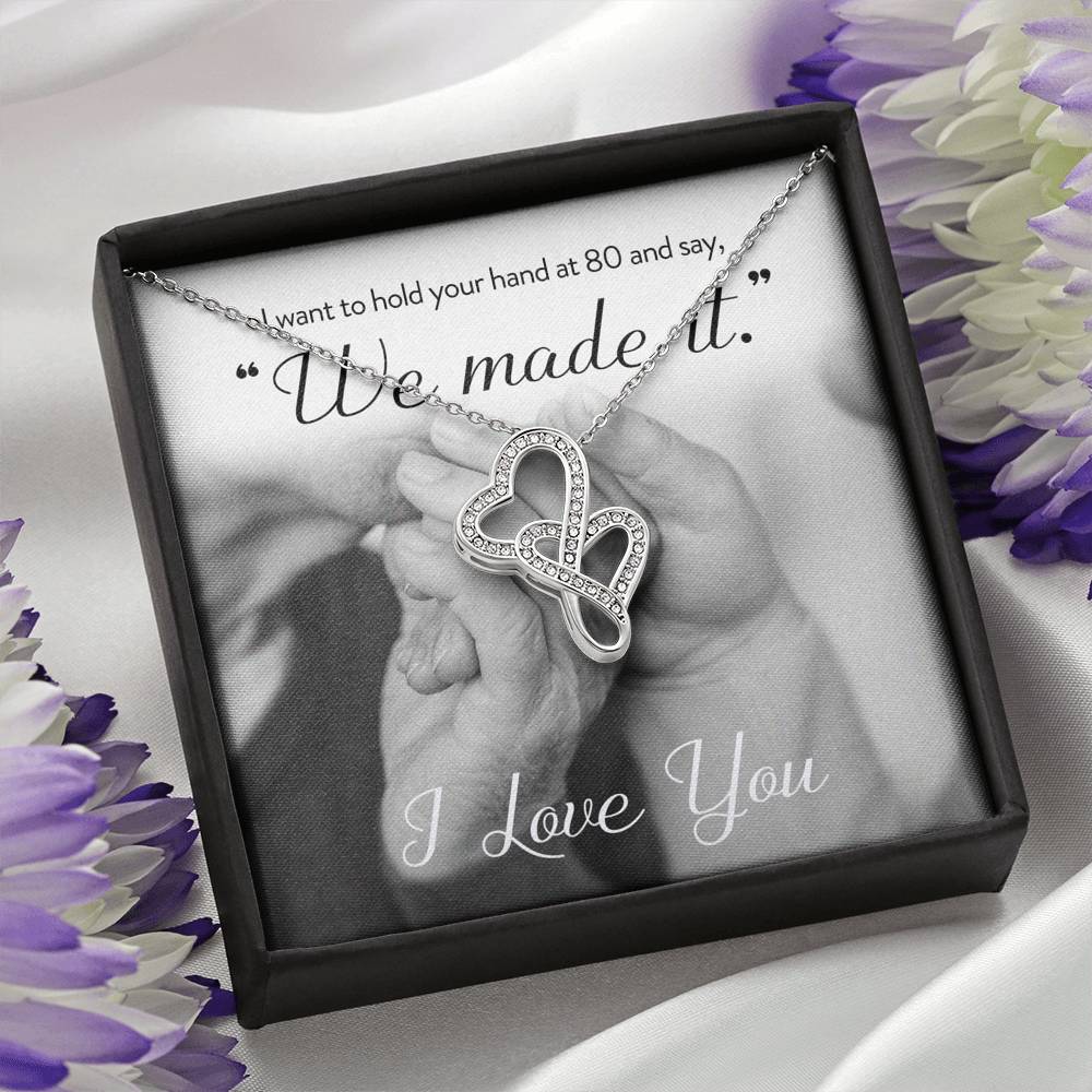 To My Wife Girlfriend Mom Mother In Law Necklace Gift From Husband Boyfriend Kids On Valentine's Day Mother's Day Birthday Wedding Gift