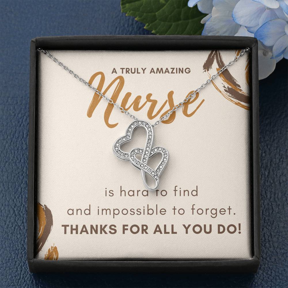 Heart Necklace Dainty Medical Pendent Gift For Nurse
